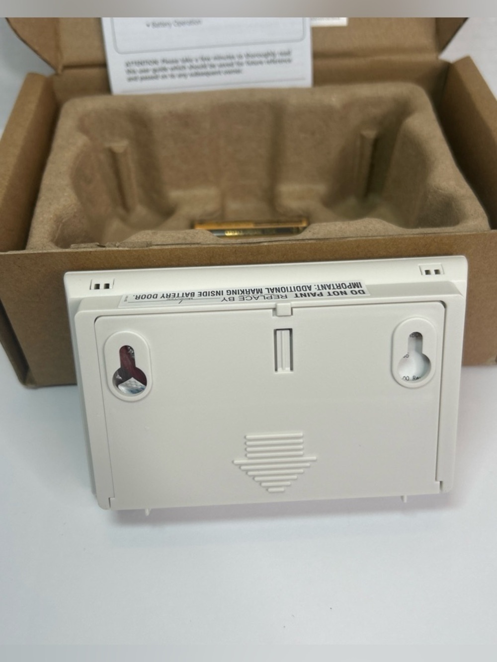 Kidde 21008873 Battery-Operated Carbon Monoxide Alarm - White, NEW - Picture 4 of 5